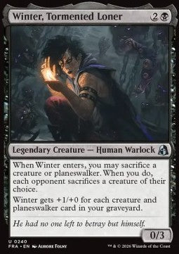 Winter, Tormented Loner