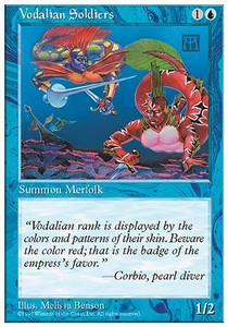 Vodalian Soldiers - Fifth Edition (Common)