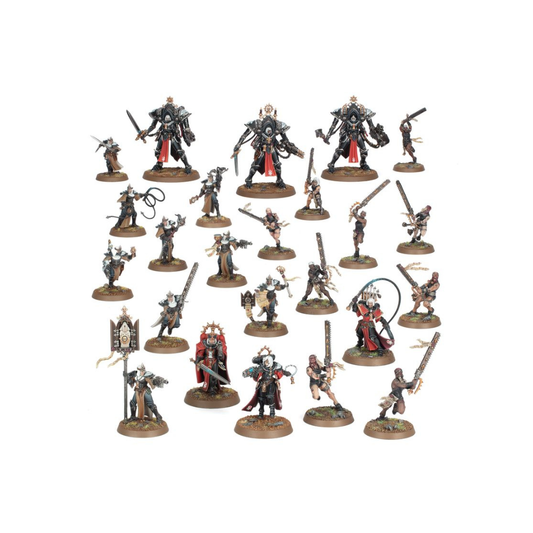 Warhammer 40k Adepta Sororitas Miniaturen Set Übersicht, Sisters of Battle Einheiten mit Repentia, Charakteren und schweren Modellen