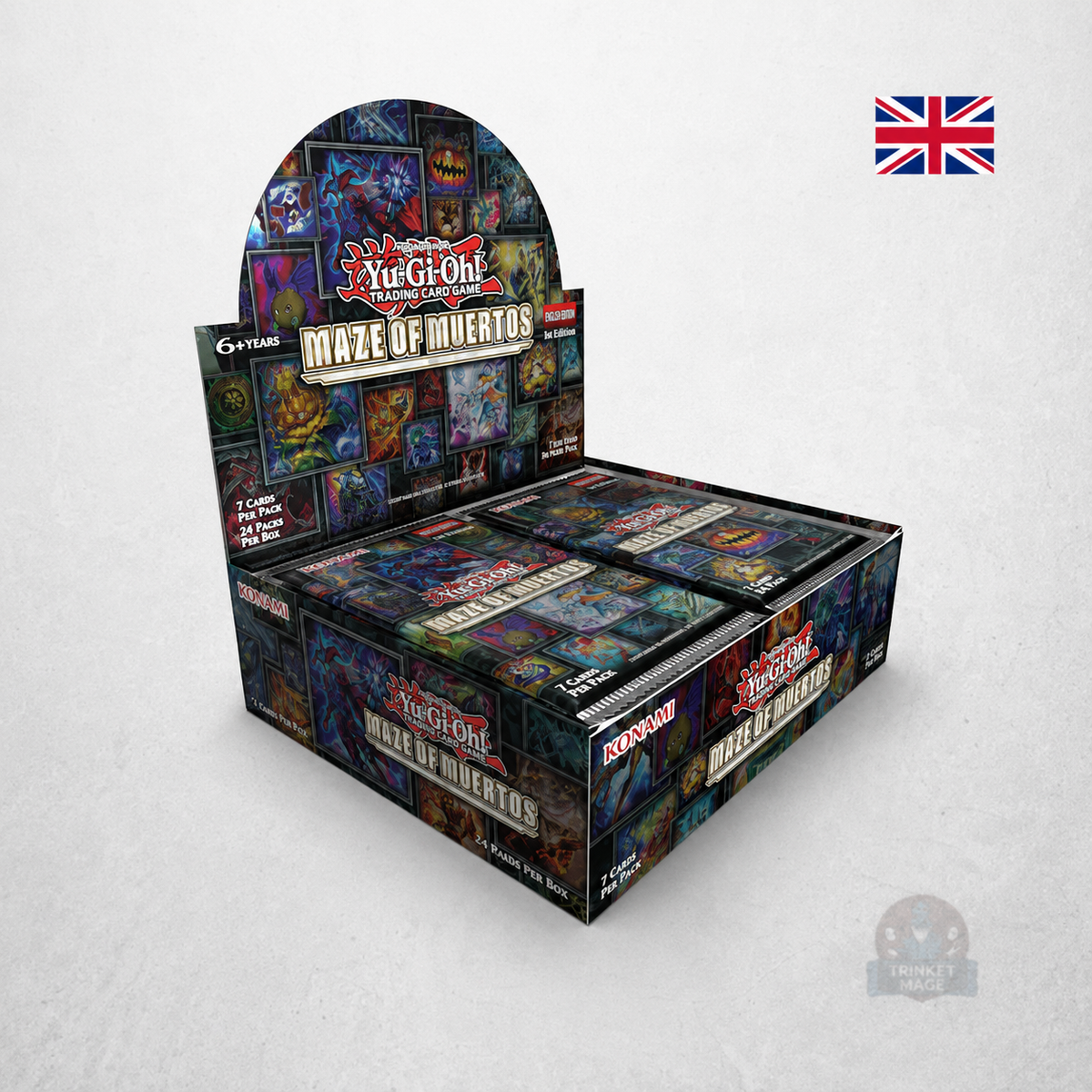 Yu-Gi-Oh! Maze of Muertos – englisches Booster-Display mit 24 Packs, Ansicht 3