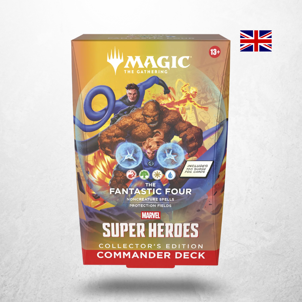 Magic: The Gathering Marvel Super Heroes Collector’s Edition Commander Deck The Fantastic Four in englischer Sprache mit Fantastic Four