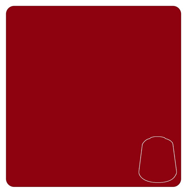 Citadel Colour Base Mephiston Red Warhammer Farbe rot Acrylfarbe Miniaturen bemalen Tabletop