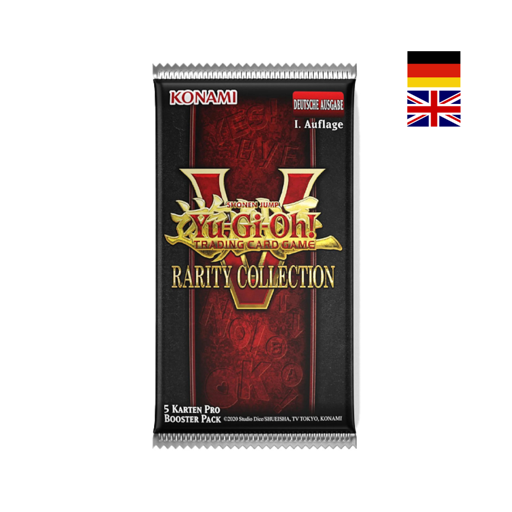 Yu-Gi-Oh Rarity Collection 5 Booster Pack 1. Auflage deutsch englisch Konami TCG Sammelkarten Booster kaufen Deutschland