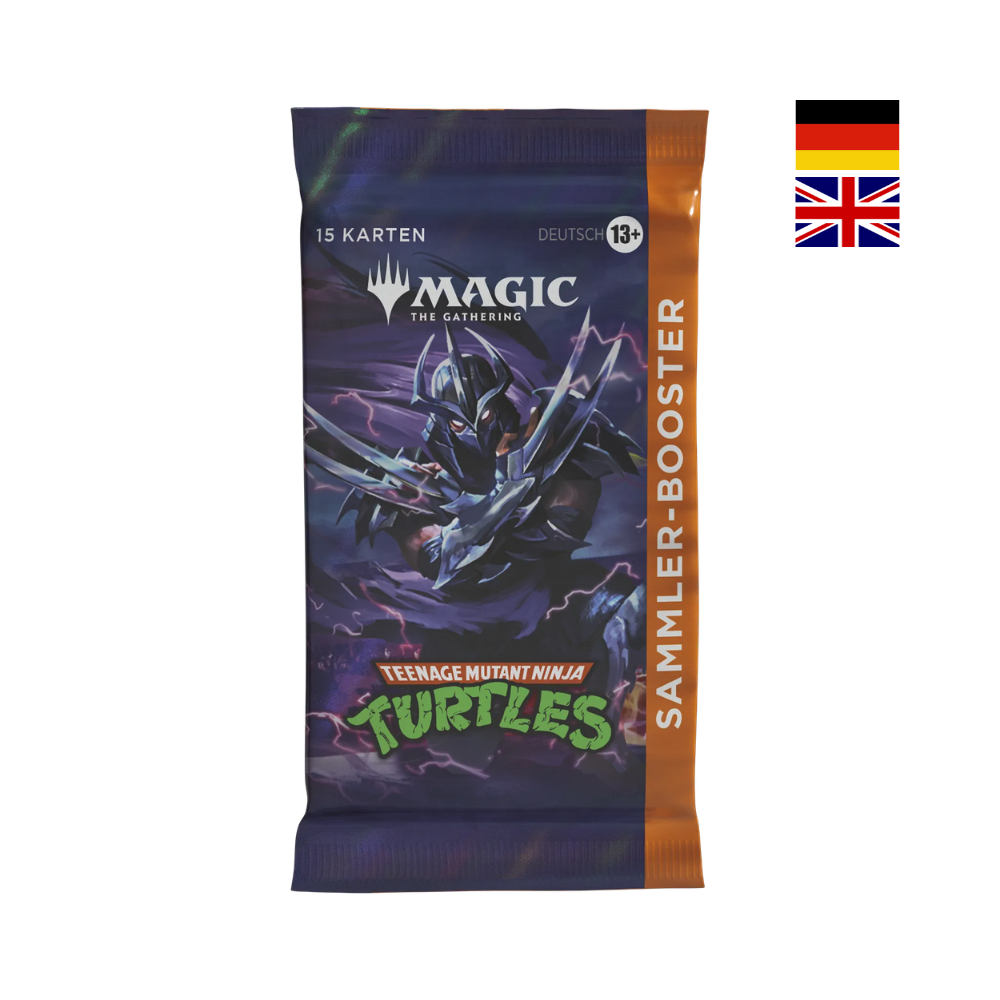 „Magic: The Gathering Teenage Mutant Ninja Turtles Sammler-Booster, 15 Karten, deutsch und englisch, Universes Beyond Edition