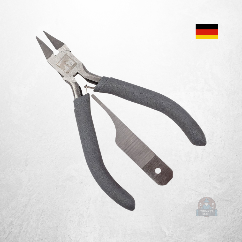 Werkzeug des Warhammer 40.000 Farben + Werkzeuge Sets mit Seitenschneider und Modelliermesser.