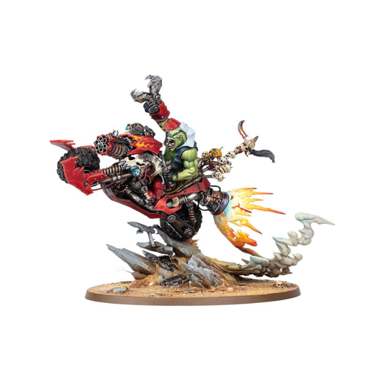 Warhammer 40k Wazdakka Gutsmek Ork Miniatur auf Bike – Citadel Modell für Warhammer 40.000 Tabletop Figuren Deutschland