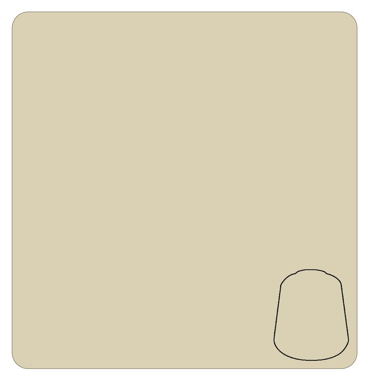 Citadel Base Farbe Wraithbone Warhammer Acrylfarbe beige für Miniaturen ideal für Knochen Stoff und saubere Grundschichten beim Bemalen