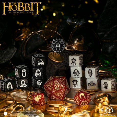 Q WORKSHOP The Hobbit TCG Dice Set – 16 Würfel