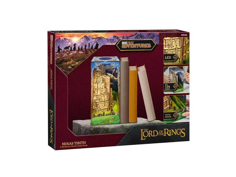 Der Herr der Ringe – Minas Tirith – Tiny Adventures Book Nook Mini-Diorama 23 cm