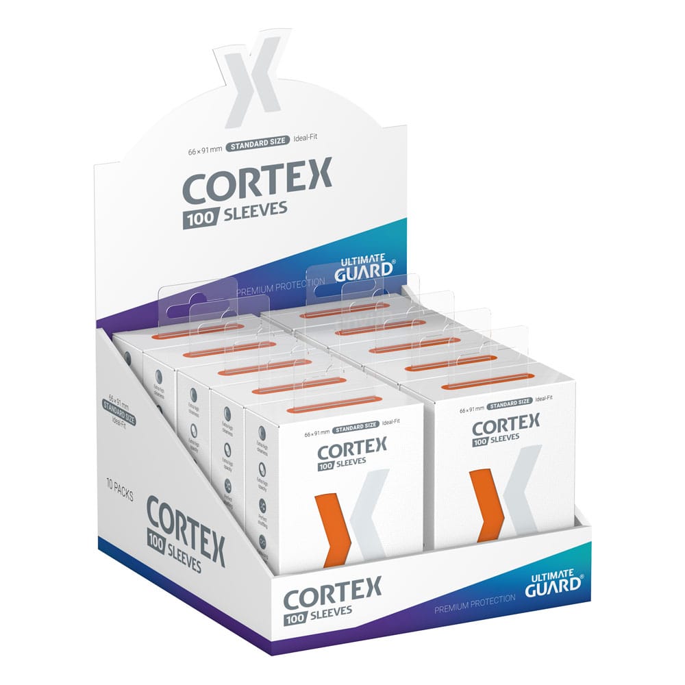 Ultimate Guard Cortex Sleeves Standard Size (100) – Orange