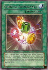 Crystal Abundance - Duelist Pack: Jesse Anderson (Rare) [DP07-015]