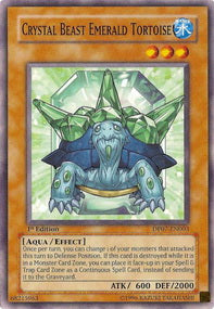 Crystal Beast Emerald Tortoise - Duelist Pack: Jesse Anderson (Common) [DP07-003]