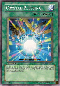 Crystal Blessing - Duelist Pack: Jesse Anderson (Common) [DP07-014]