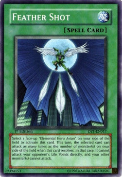 Feather Shot - Duelist Pack: Jaden Yuki (Common) [DP1-017]
