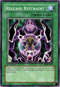 Release Restraint - Structure Deck: Warrior's Triumph (Common) [032]
