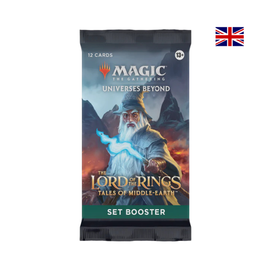 Magic The Gathering Set-Booster The Lord of the Rings Tales of Middle-earth mit Gandalf Motiv, englische Version