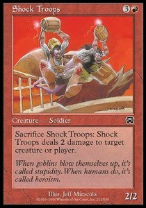 Shock Troops - Mercadian Masques (Common) [MMQ-212]