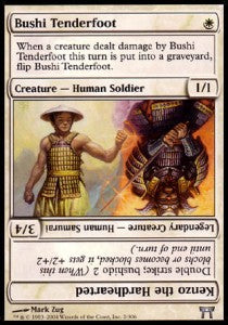 Bushi Tenderfoot - Champions of Kamigawa (Uncommon) [2]