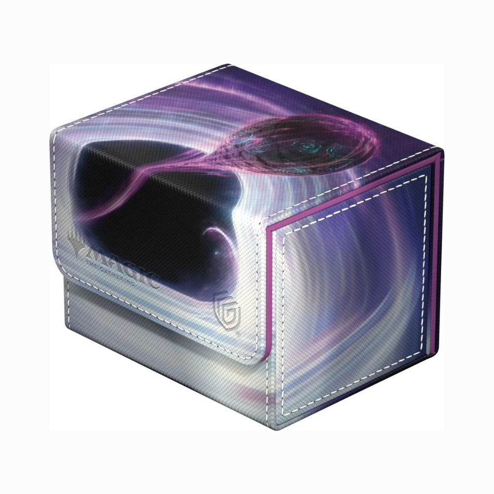 Ultimate Guard Sidewinder Deckbox violettes Portal-Design – hochwertige Deckbox für 100 gesleevte Sammelkarten