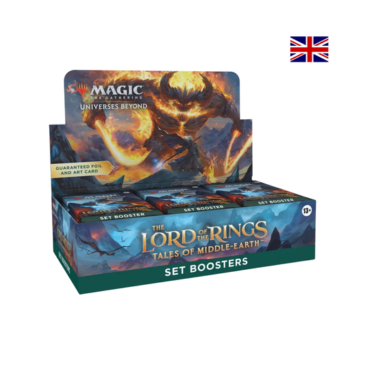 Magic The Gathering Set-Booster Display The Lord of the Rings Tales of Middle-earth Universes Beyond, englische Version
