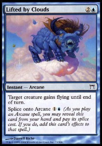 Lifted by Clouds - Champions of Kamigawa (Common) [73]