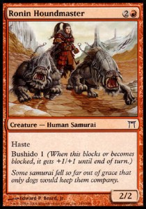 Ronin Houndmaster - Champions of Kamigawa (Common) [184]