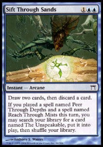 Sift Through Sands - Champions of Kamigawa (Common) [84]