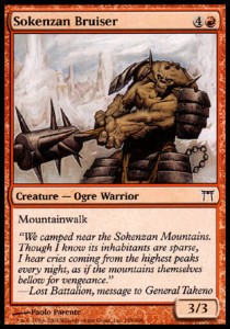 Sokenzan Bruiser - Champions of Kamigawa (Common) [188]