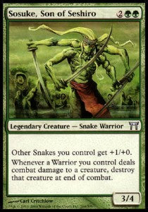 Sosuke, Son of Seshiro - Champions of Kamigawa (Uncommon) [CHK-244]