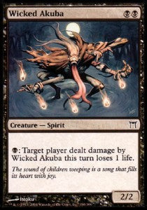 Wicked Akuba - Champions of Kamigawa (Common) [150]