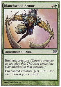 Blanchwood Armor - Ninth Edition (Uncommon) [9ED-232]