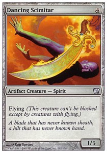 Dancing Scimitar - Ninth Edition (Uncommon) [292]