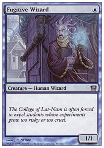 Fugitive Wizard - Ninth Edition (Common) [80]