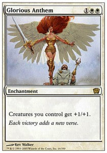 Glorious Anthem - Ninth Edition (Rare) [9ED-16]