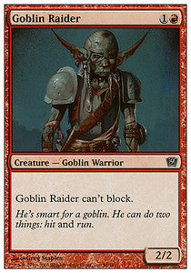 Goblin Raider - Ninth Edition (Common)