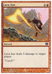 Lava Axe - Ninth Edition (Common) [200]