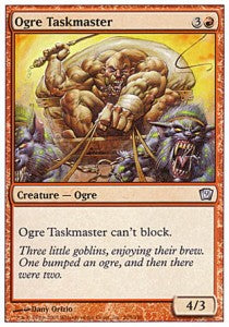 Ogre Taskmaster - Ninth Edition (Uncommon) [205]