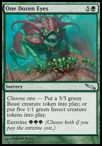 One Dozen Eyes - Mirrodin (Uncommon) [126]