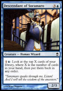 Descendant of Soramaro - Saviors of Kamigawa (Common) [SOK-33]
