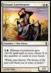 Kitsune Loreweaver - Saviors of Kamigawa (Common) [SOK-17]