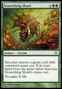 Nourishing Shoal - Betrayers of Kamigawa (Rare) [137]