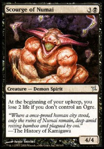 Scourge of Numai - Betrayers of Kamigawa (Uncommon) [BOK-80]