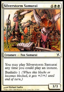 Silverstorm Samurai - Betrayers of Kamigawa (Common) [22]