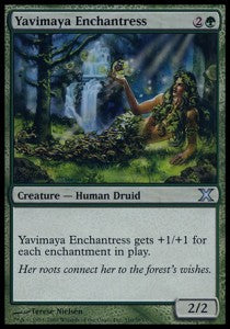 Yavimaya Enchantress - Tenth Edition (Uncommon) [310]
