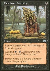 Fade from Memory - Onslaught (Uncommon) [ONS-144]