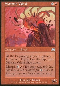 Skittish Valesk - Onslaught (Uncommon) [231]