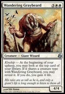 Wandering Graybeard - Morningtide (Uncommon) [MOR-27]