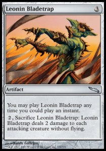 Leonin Bladetrap - Mirrodin (Uncommon) [192]