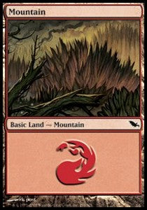 Mountain (V.3) - Shadowmoor (Land) [SHM-296]