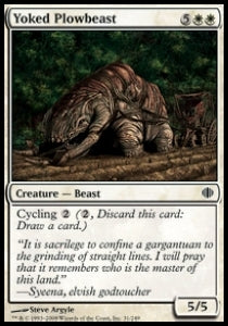 Yoked Plowbeast - Shards of Alara (Common) [31]